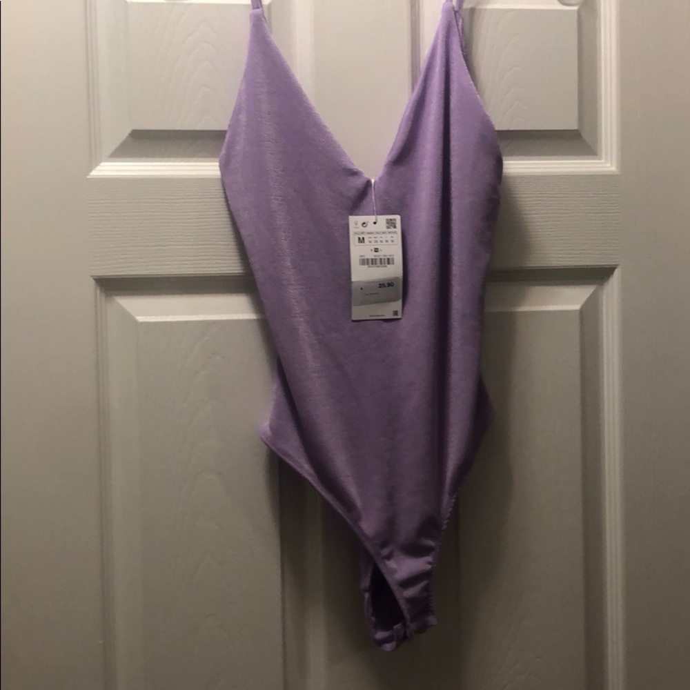 Lilac bodysuit